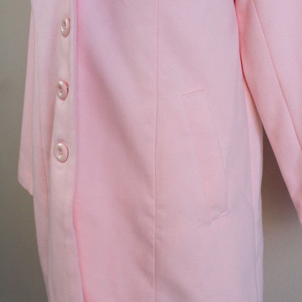 VENUS NEW Ruffle Back Coat Pink - Picture 4 of 8